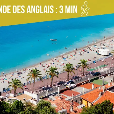 Apartment Nice-duplex-plage-climatisation *