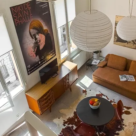 Апартаменты Nice-Duplex-Plage-Climatisation