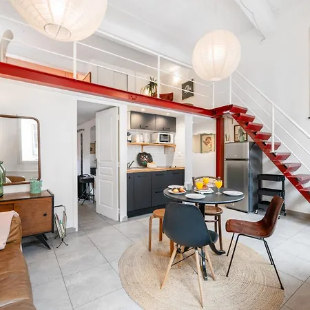 Nice-Duplex-Plage-Climatisation Apartamento Nice