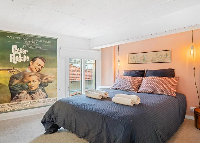 アパート Nice-Duplex-Plage-Climatisation *