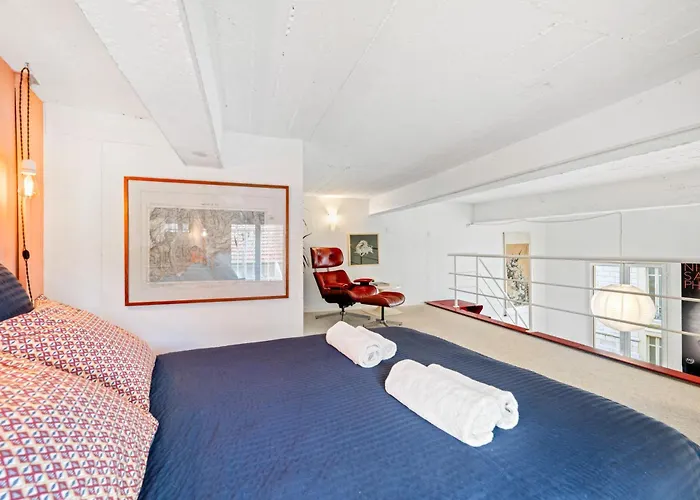 Nice-duplex-plage-climatisation شقة