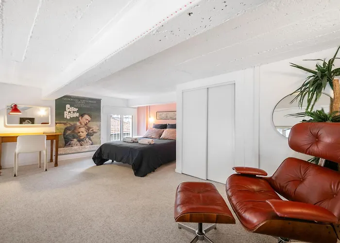 شقة Nice-duplex-plage-climatisation نيس